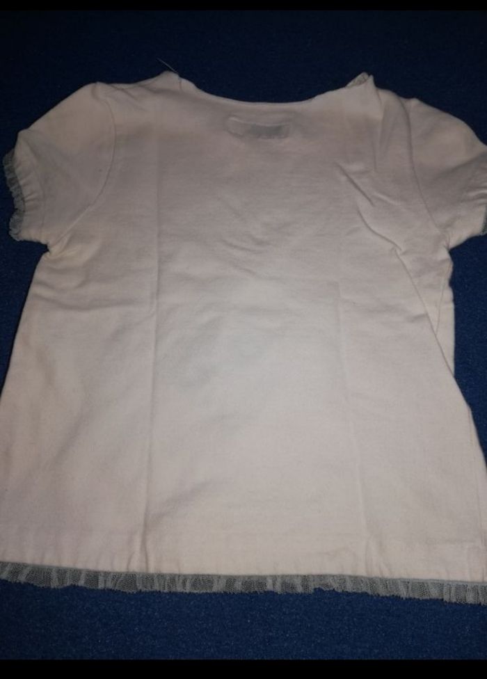 Tee shirt manches courtes fille 3 mois - photo numéro 2