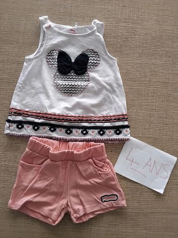 Ensemble Minnie 4 ans