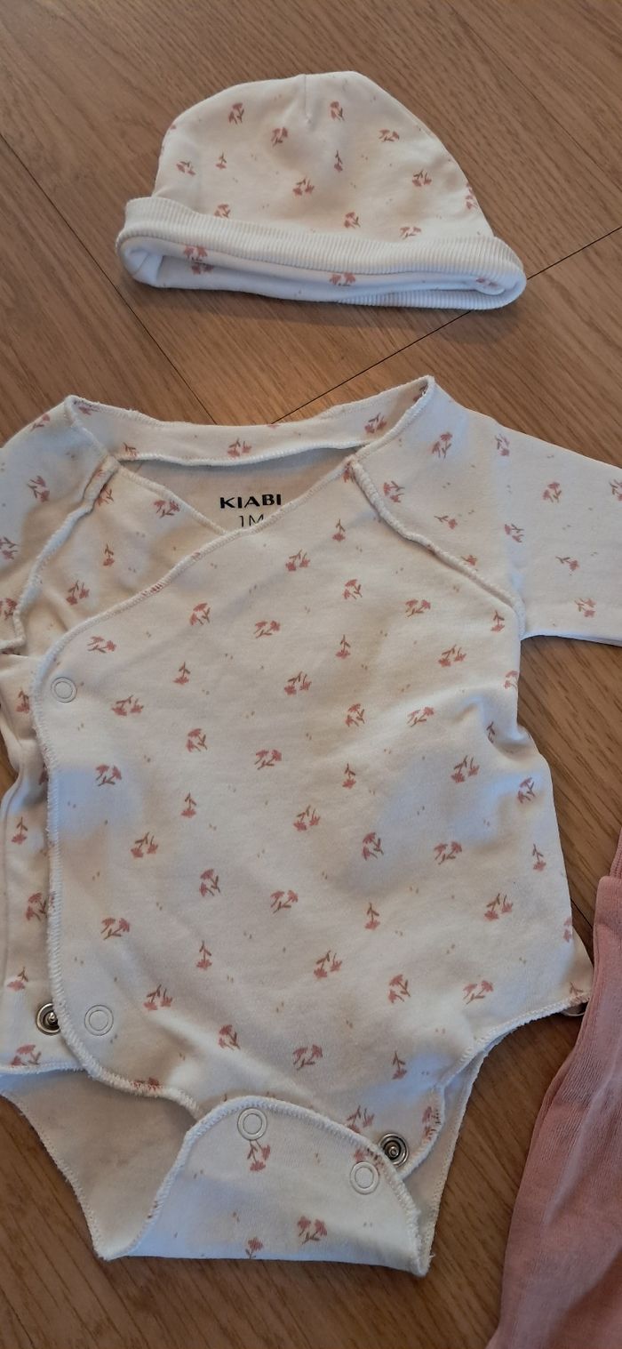 Ensemble bodies pantalon bonnet - photo numéro 3