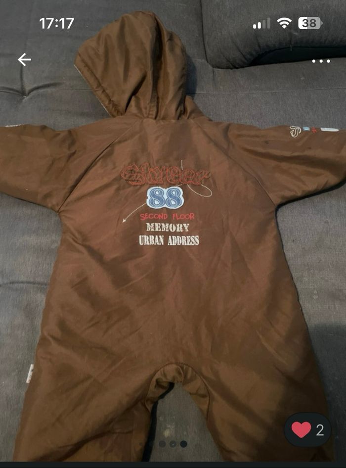 Combi manteau avec moufles - photo numéro 2