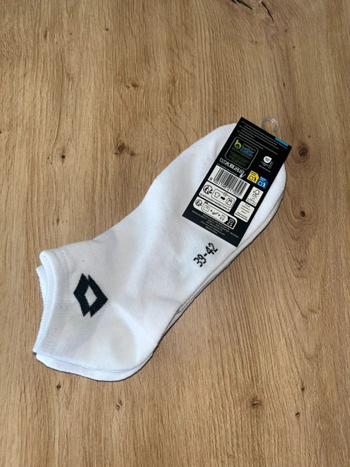 Lot de 3 paires de chaussettes, Lotto , neuves , Taille 39-42 , unisex - photo numéro 3
