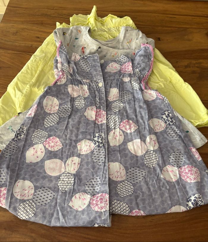 Lot de 3 robes fille - photo numéro 2