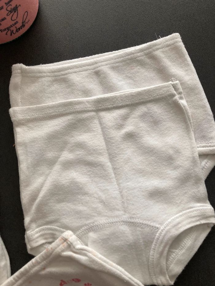 Lot ensemble culotte body bodys bébé fille 3 mois - photo numéro 4