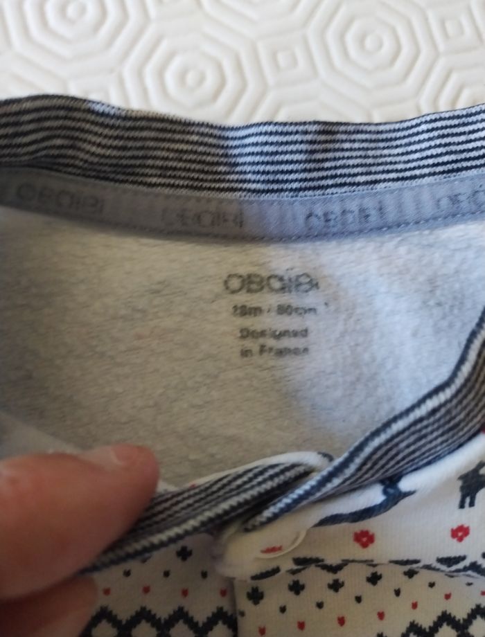 Pyjama de Noël Obaibi taille 18 mois - photo numéro 4