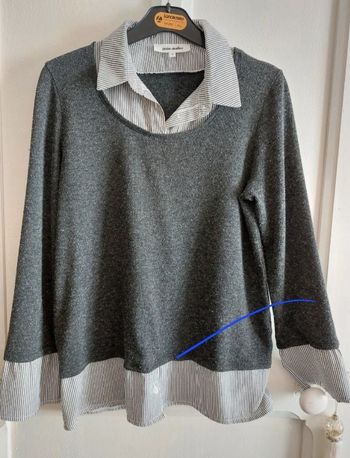 Pull chemisier