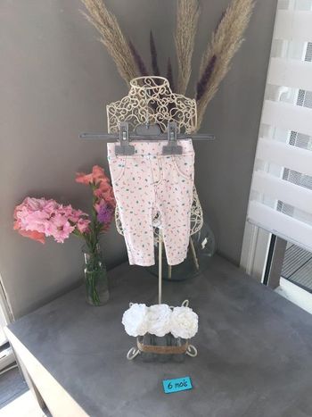 Pantalon fille 6 mois