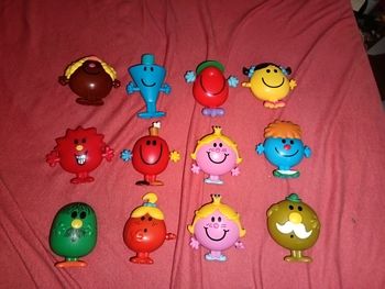 Lot 12 figurines monsieur et madame