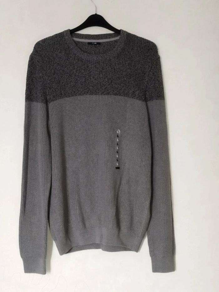 Pull bicolore