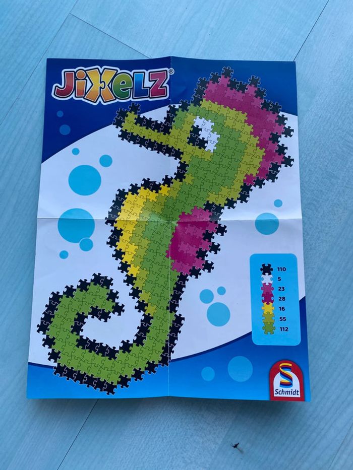 Jeu de construction jixelz hippocampe - photo numéro 3