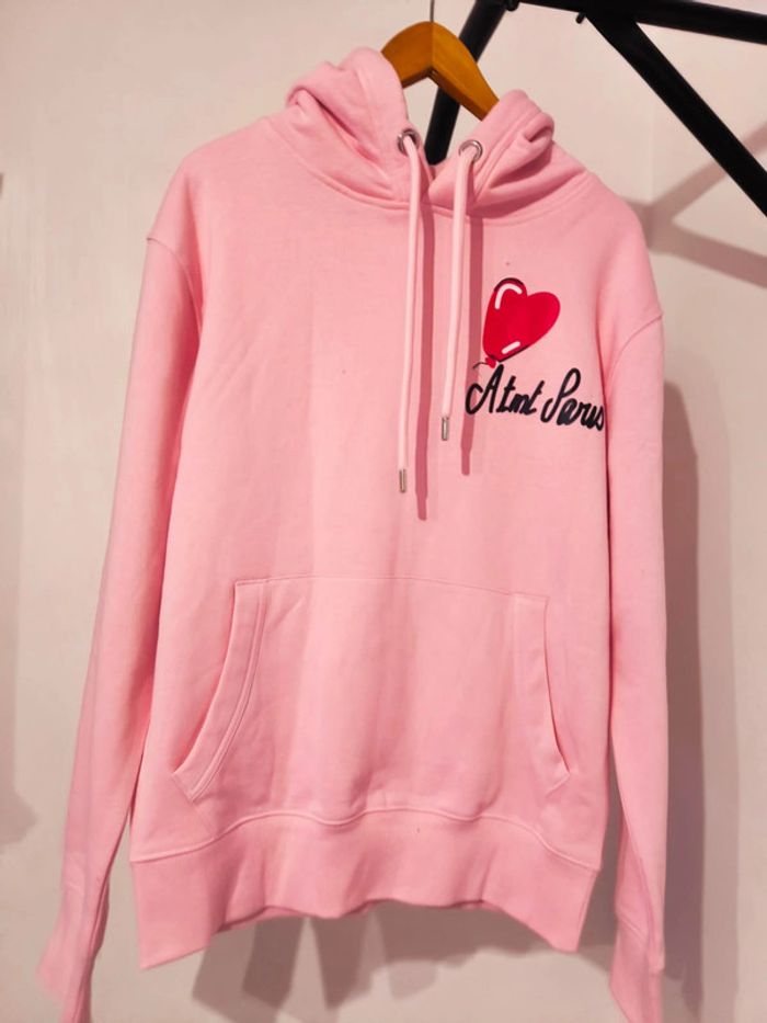 Sweat Capuche Light Pink LOVE Collection Angleterre