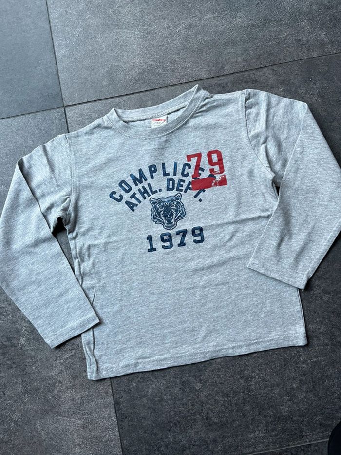 T-shirt manches longues Complices 8 ans