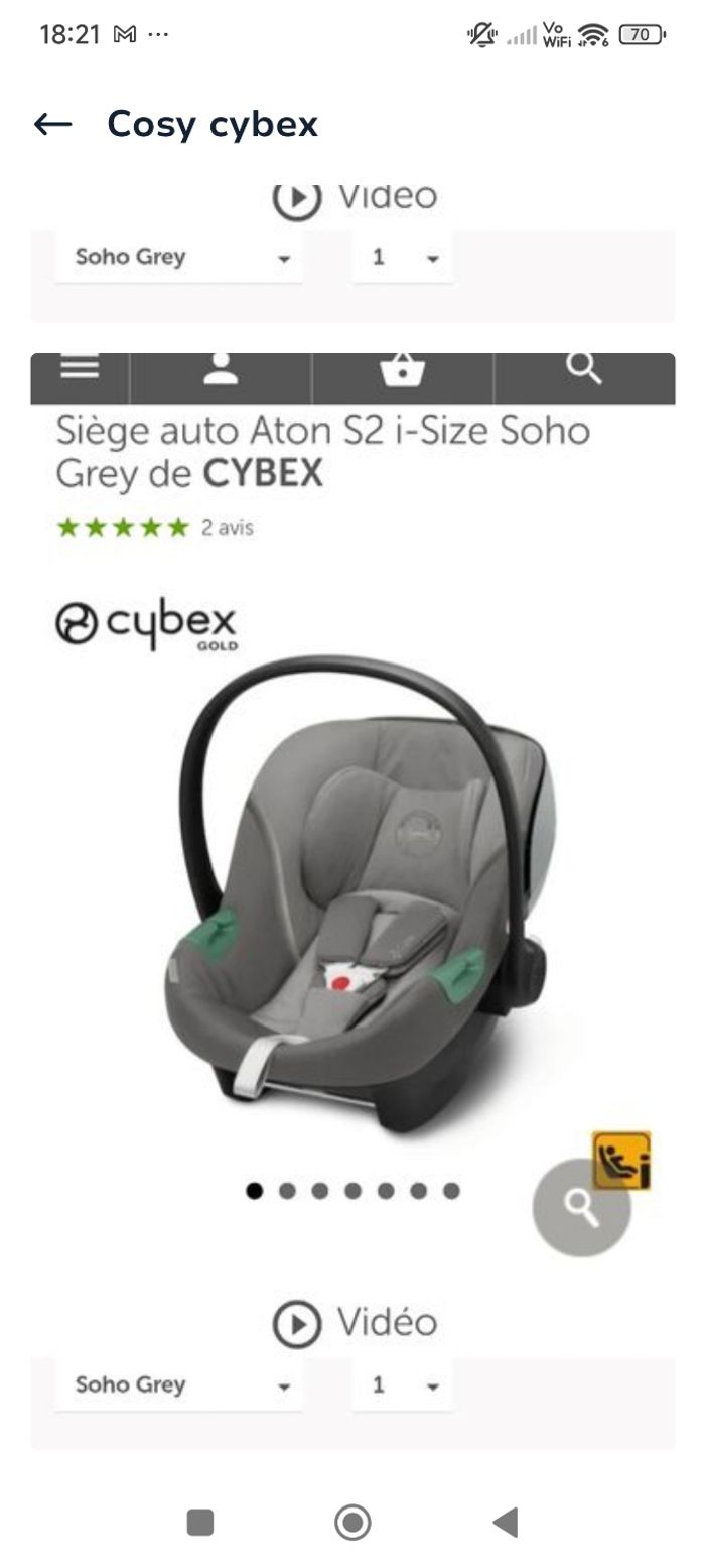Cosy cybex - photo numéro 6