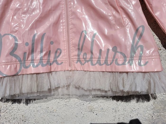 Superbe veste imperméable Billieblush, rose bonbon 🍬, 12 ans - photo numéro 4