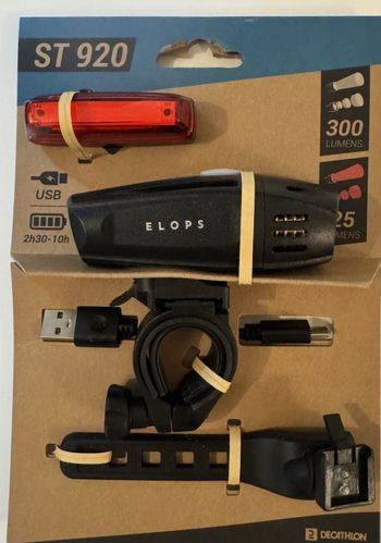Kit éclairage vélo LED, ST 920