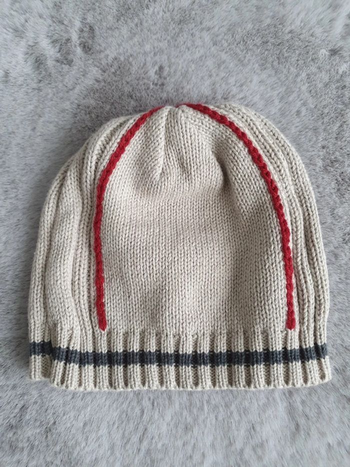 Bonnet beige 3-6 mois - photo numéro 3