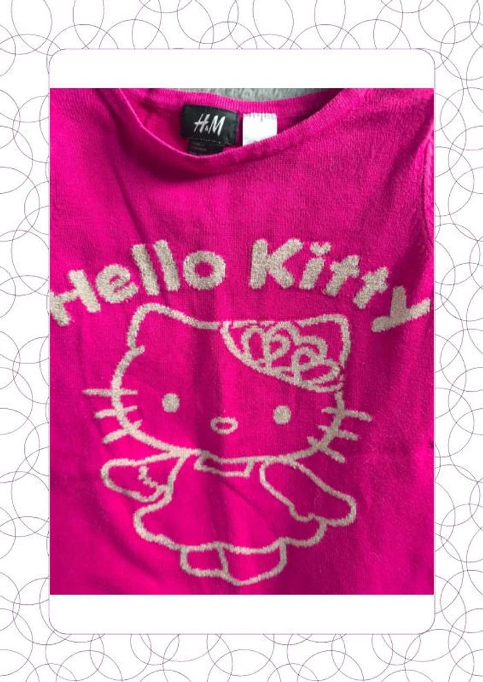 Robe longue pull hello kitty - photo numéro 4