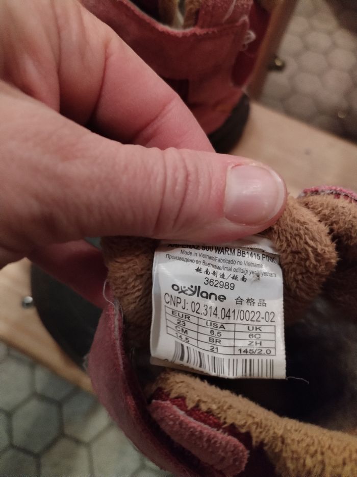 Bottes de neige taille 23 - photo numéro 3