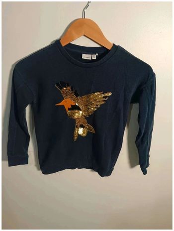 C11 sweat marine Name it 7-8 ans