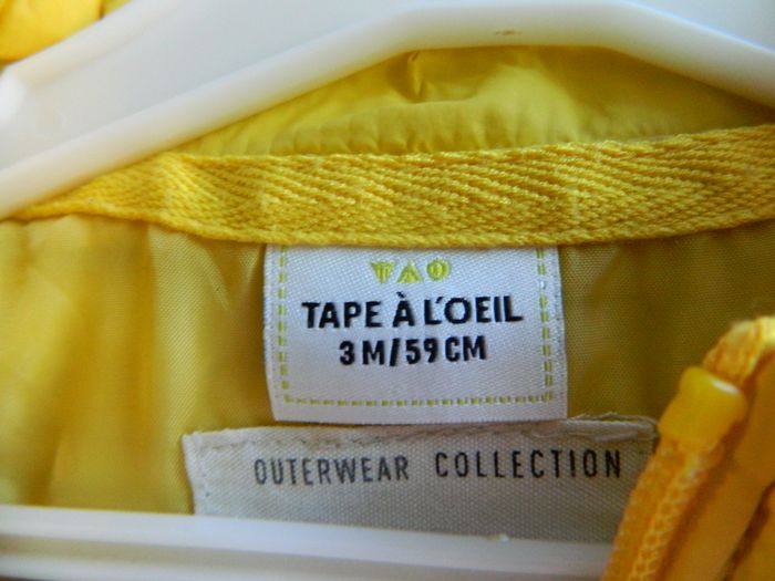 Doudoune à capuche sans manches T 3 mois "Tape à l'oeil" - photo numéro 2