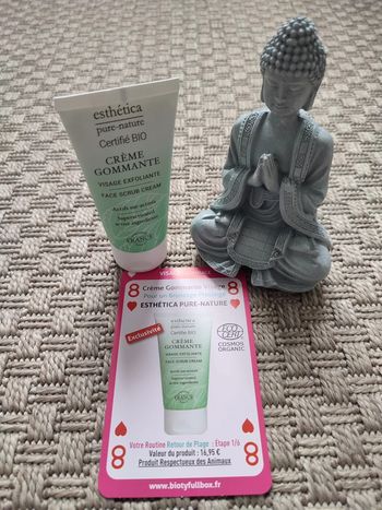Crème gommante visage