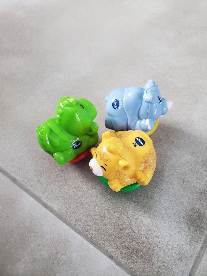 Trois figurines ZoomiZooz de Vtech