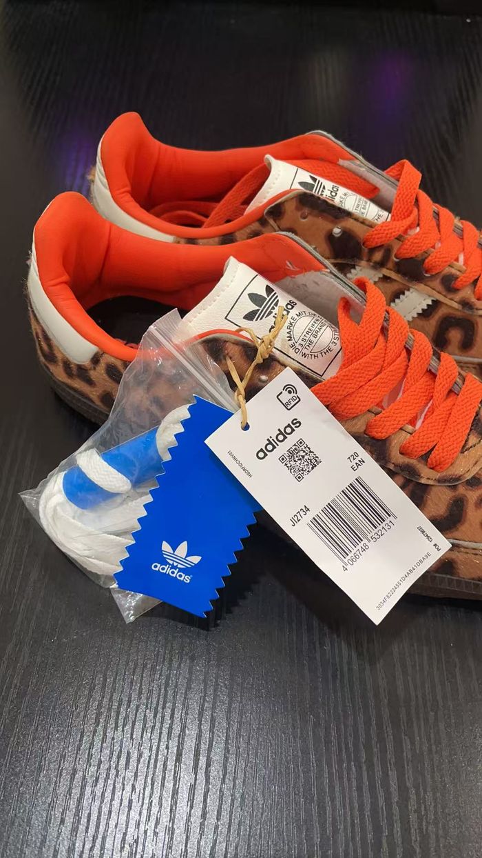 Adidas Samba Preloved Léopard Rouge 40 - photo numéro 2