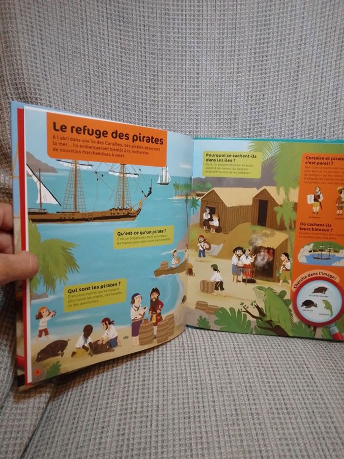 Questions Réponses 5+ "La vie des pirates" - Ed. Nathan - photo numéro 5
