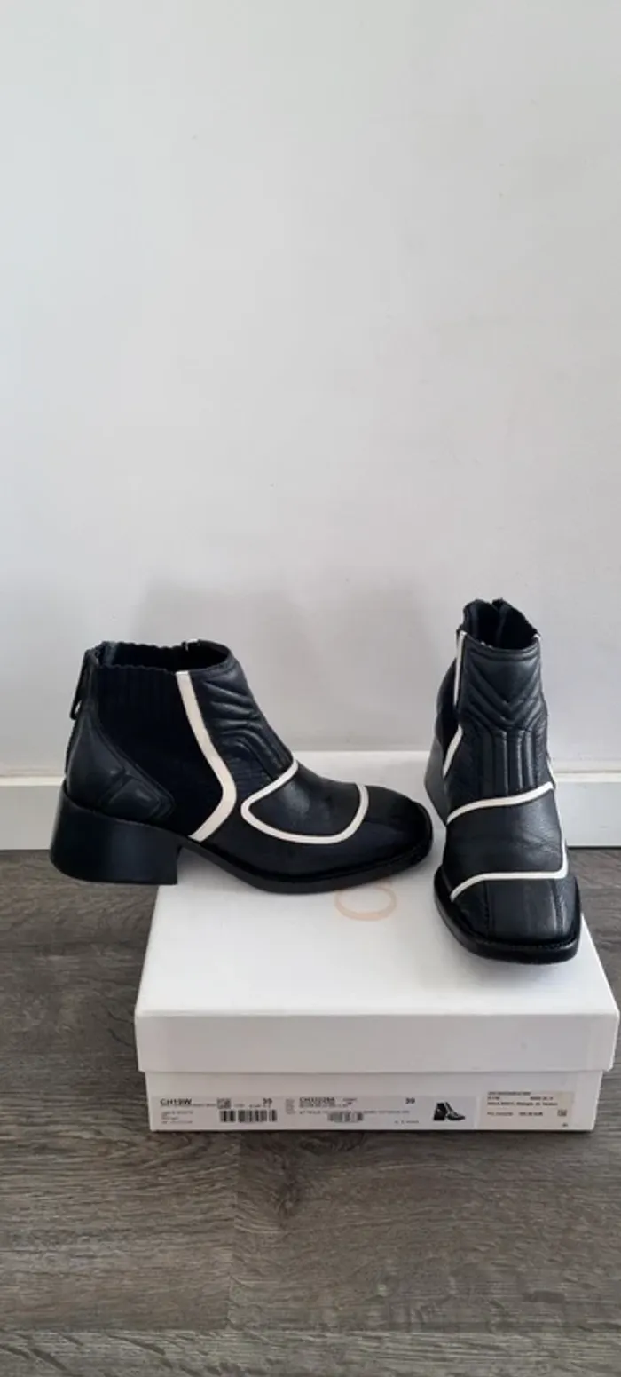 Boot western chloe Olivia noire 39 - photo numéro 5