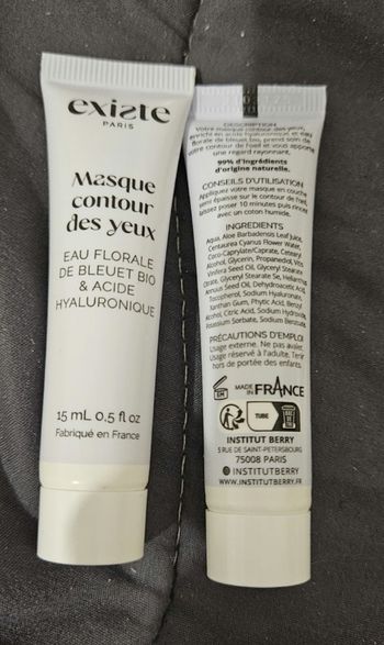 2 masques contour des yeux