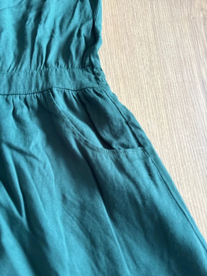 Robe Etam vert sapin - photo numéro 2