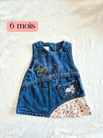 Robe en jean 6 mois kitiwatt