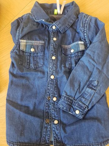 Chemise jean okaidi