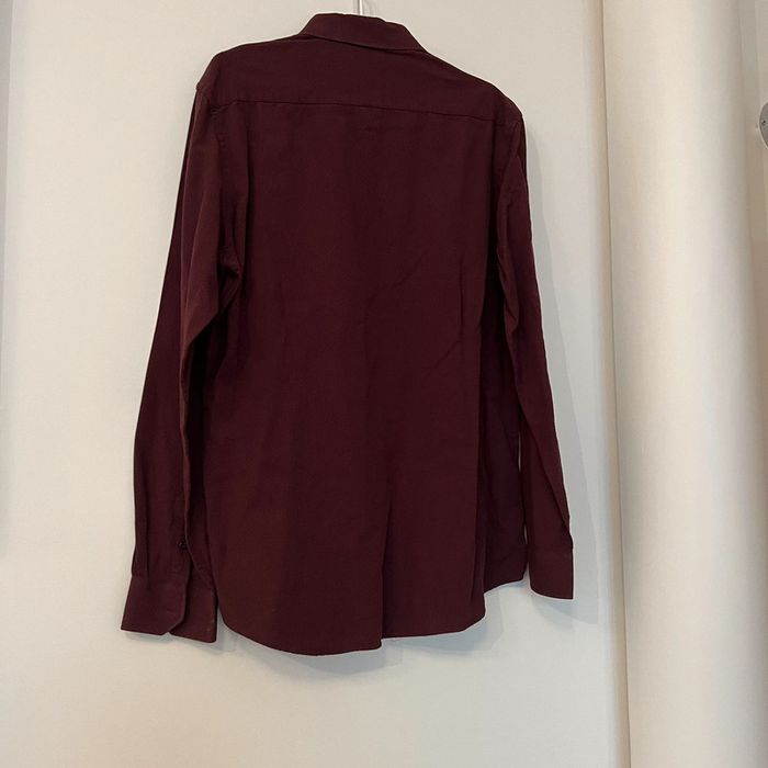Chemise Castro bordeaux taille XL - photo numéro 5