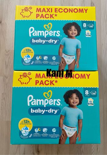 Pampers taille 8