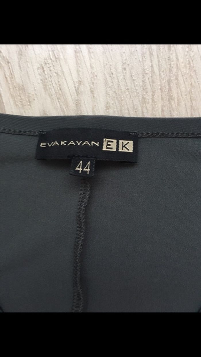 Robe Evakayan fluide kaki taille 44 - photo numéro 2