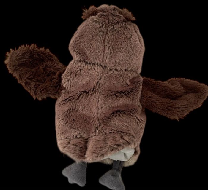 ❤️ Doudou Peluche Hibou Chouette Marionnette Marron IKEA - photo numéro 2
