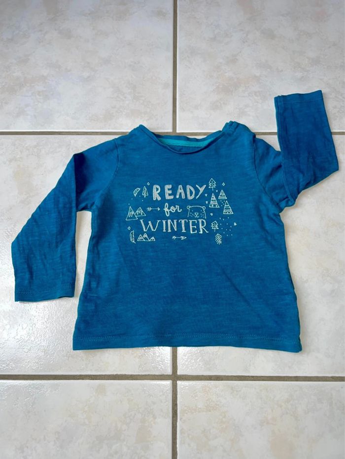 Lot de 4 tee shirts ML 18 mois - photo numéro 8