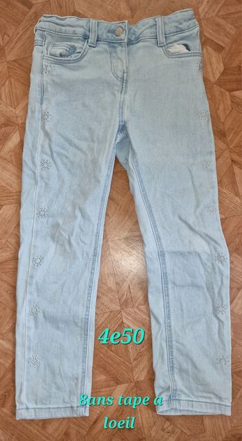 Jean 8ans tape à l'œil