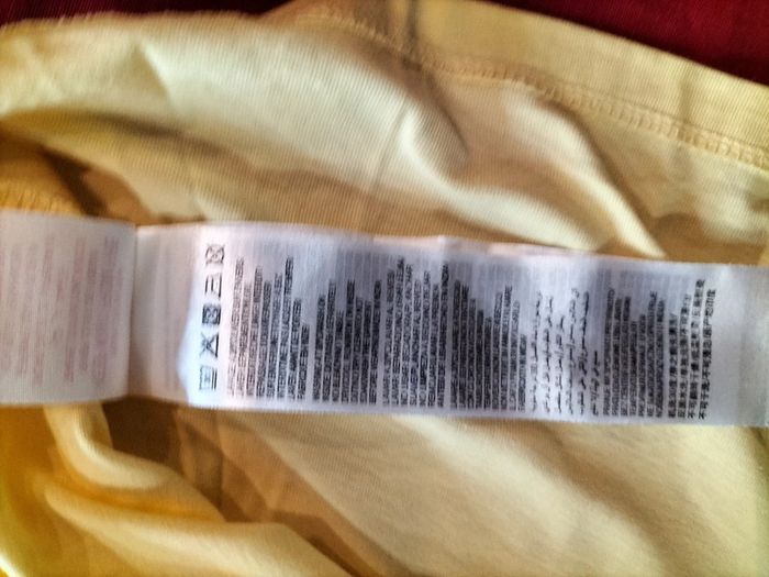 Tee-shirt manches courtes jaune 6 ans Sergent Major - photo numéro 10