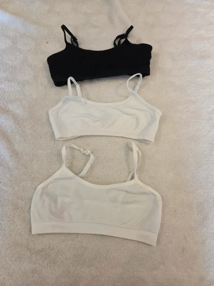 Lot de 3 brassières