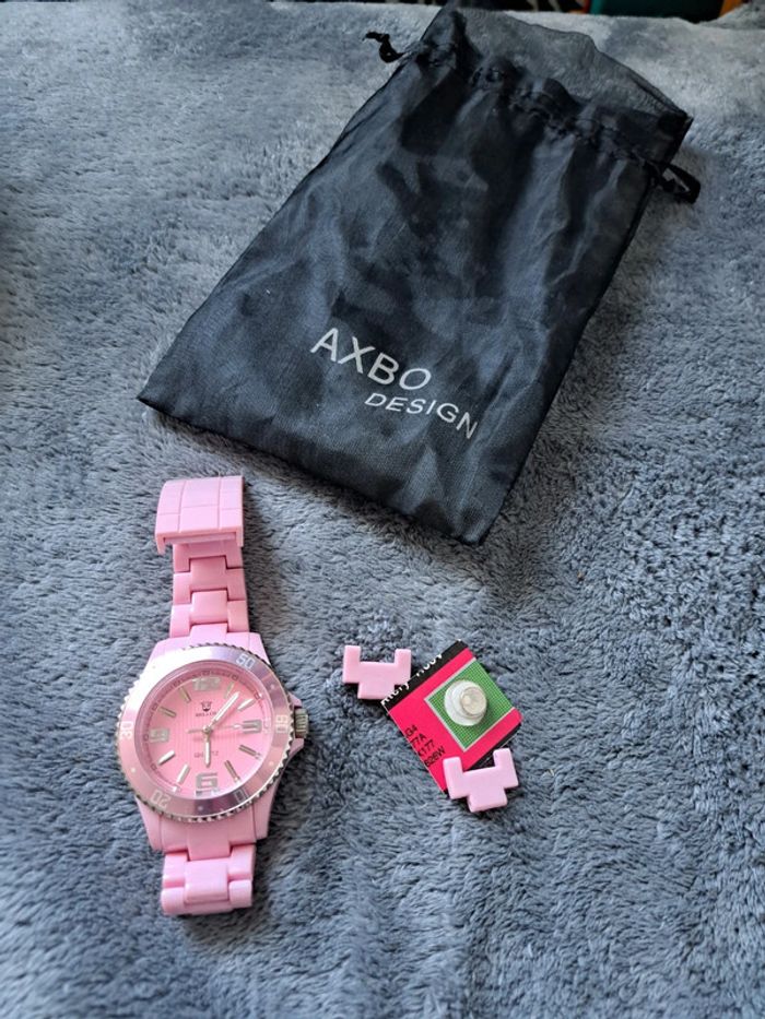 Montre rose