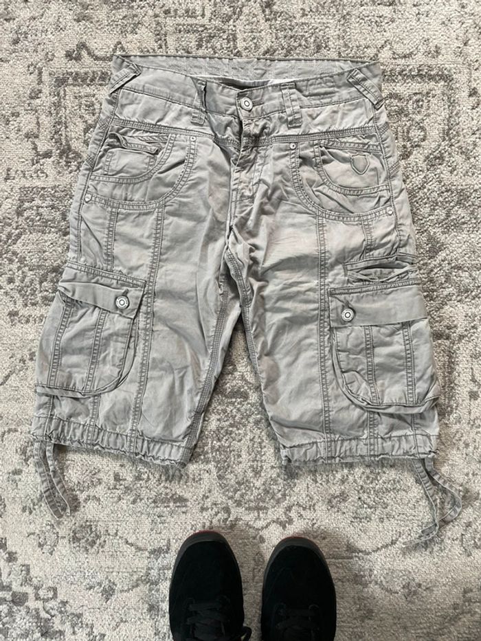 Jort baggy large 883 police taille 30US cargo hip-hop streetwear y2k skater brodé - photo numéro 5