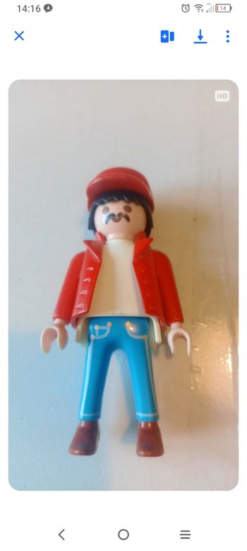 Playmobil personnages 