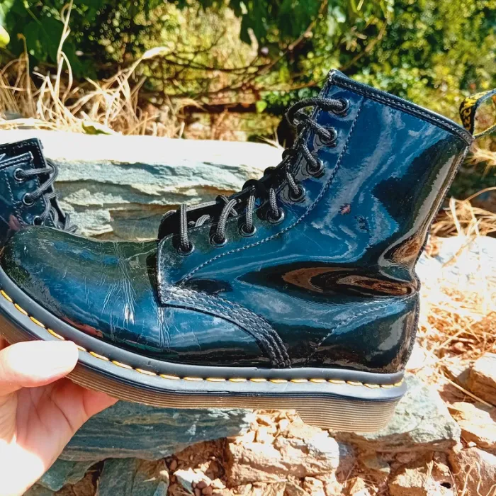 Dr. Martens noir vernis 38 - photo numéro 5