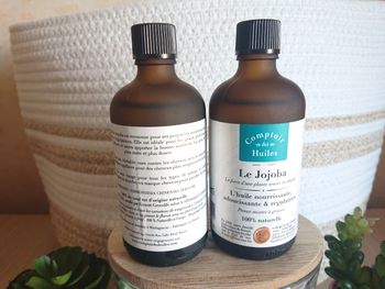 Lot de 2 Huiles de Jojoba - Comptoir des Huiles