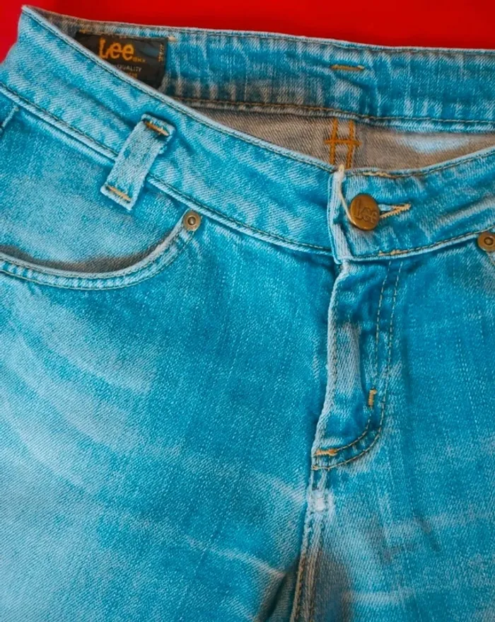 Jean usé vintage taille 36 lee cooper - photo numéro 7