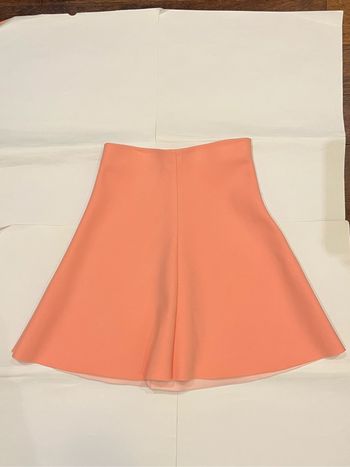 Jupe patineuse courte rose clair saumon zara taille XS