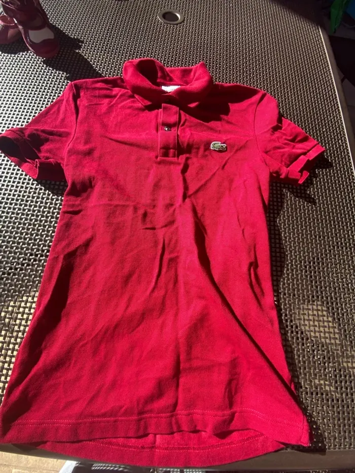 Polo lacoste slim fit taille 2 - photo numéro 12