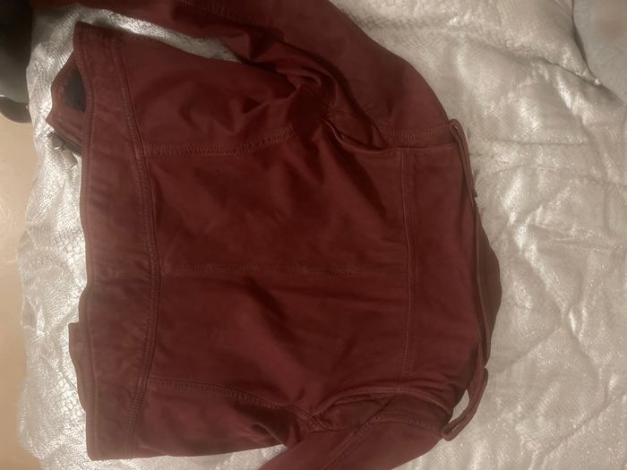 Veste blouson en cuir