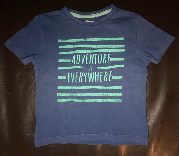 Tee-shirt »Vertbaudet »bleu marine et vert